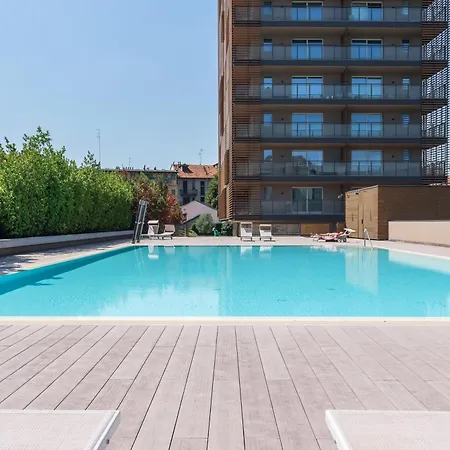 Luxury Flat With Pool Gym Spa Parking - Unit9b Milano